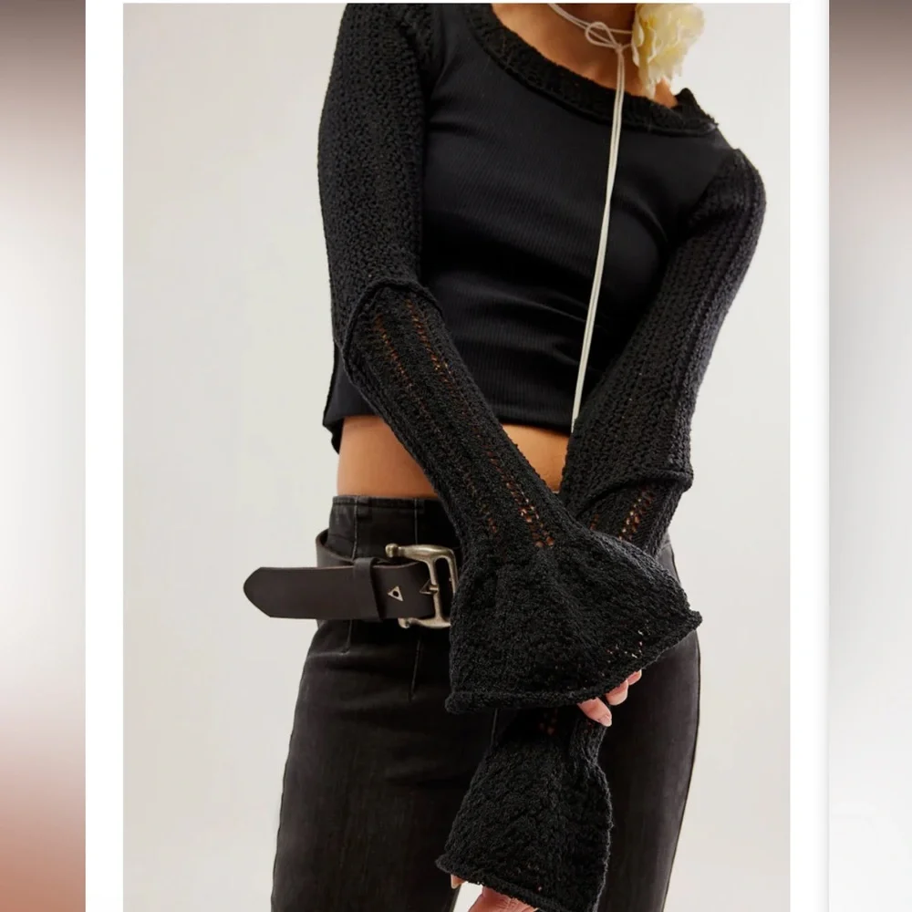 Free people Cuffing Season Top